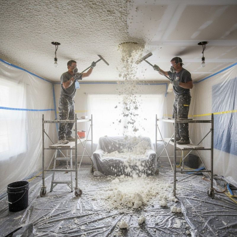 Stipple Ceiling Removal in Killeen, TX