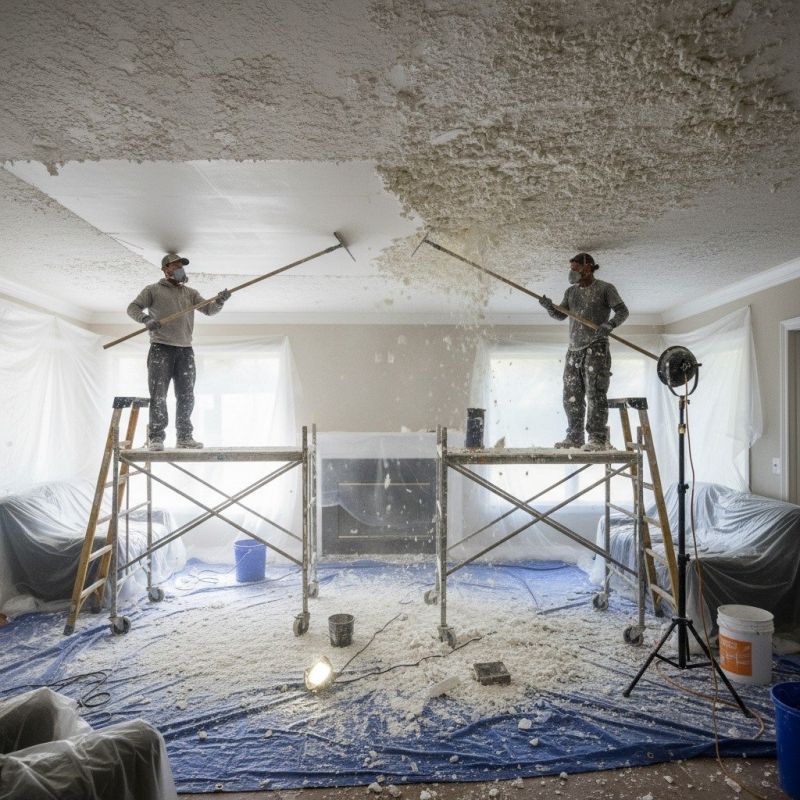 Stipple Ceiling Removal in Scottsdale, AZ
