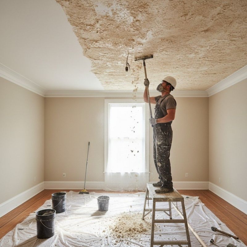 Stipple Ceiling Removal in Boulder, CO