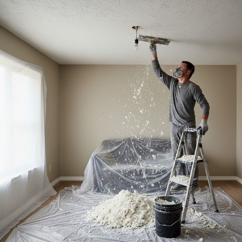 Swirl Ceiling Removal in Littleton, CO