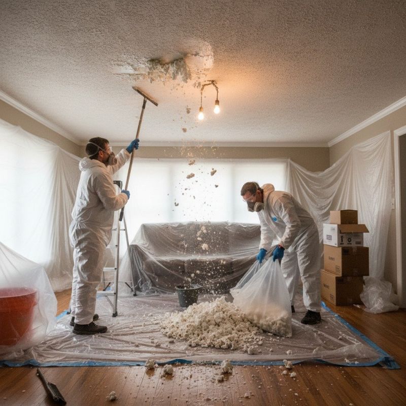 Swirl Ceiling Removal in Killeen, TX